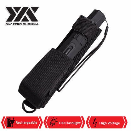 DZS Tactical Stun Gun with LED Flashlight