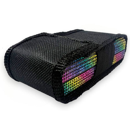 Rainbow Rain DZS 10 Million Volt Self Defense Bling Stun Gun