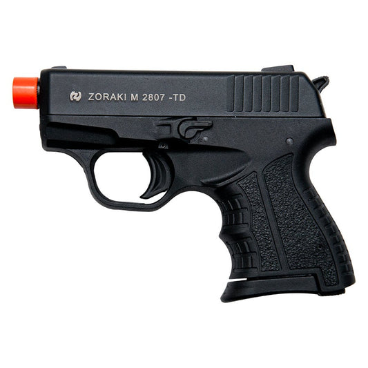 Zoraki M2807 Black Finish - 8MM Front Firing Blank Pistol Semi-Auto Gun