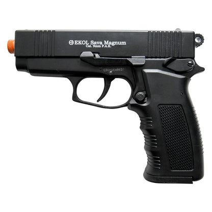 Sava Magnum Blank Front Firing Pistol Black Finish