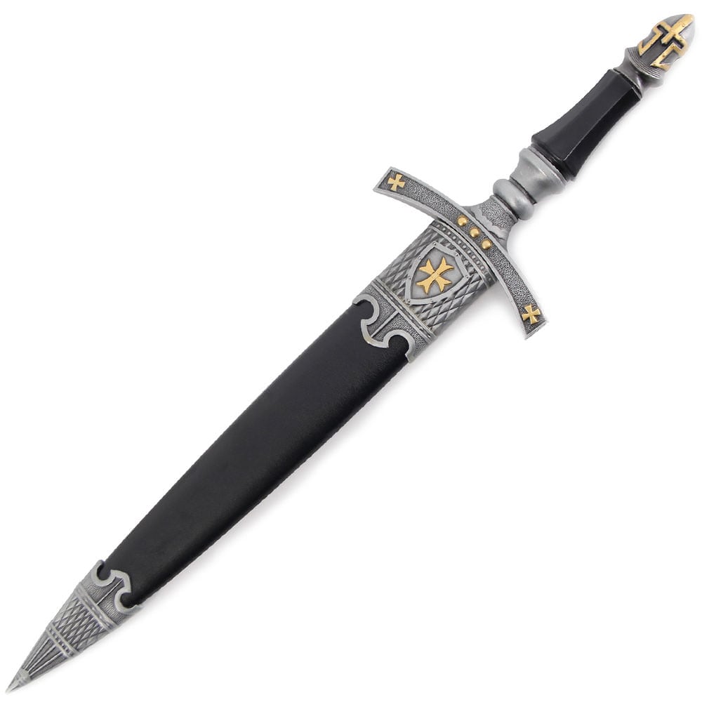 16.5" Royal Arms Medieval Crusader Templar Dagger