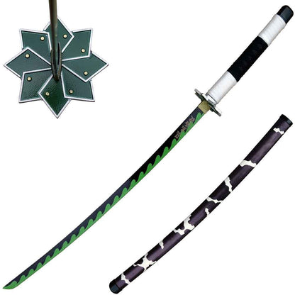 41" Steel Anime Sanemi Shinazugawa Demon Katana Sword