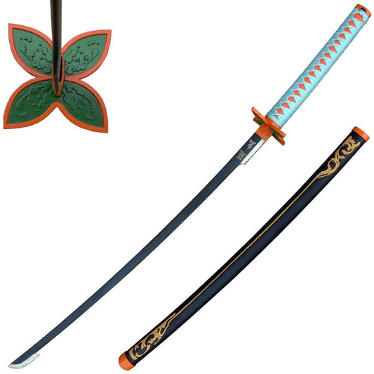 40.5" Steel Anime Shinobu Kocho Katana Sword Demon Killer