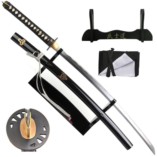 Kill Bill Full Tang Hanzo Demon Carbon Steel Sword