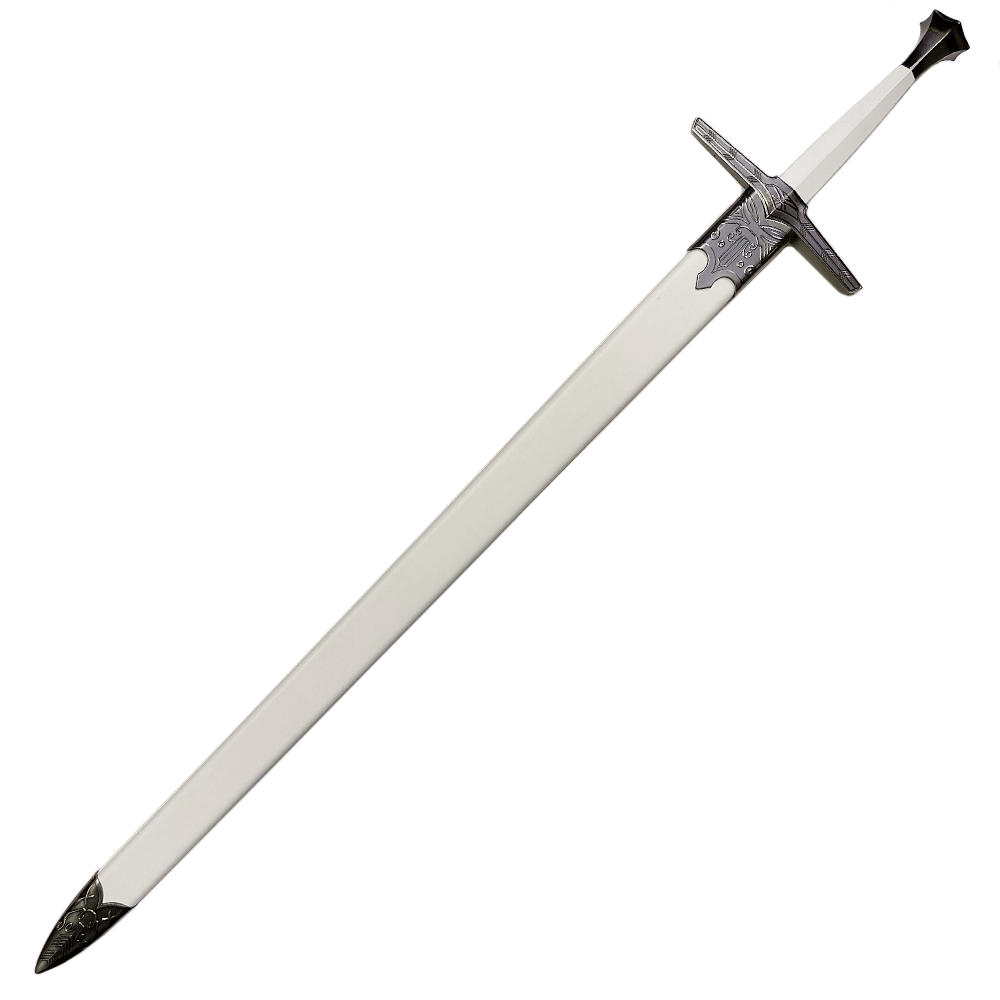 47.5" White Fantasy Sword Witcher Killer Blade Movie Replica