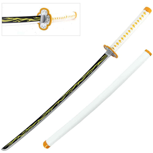 39.5" Steel Anime Zenitsu Agatsuma Demon Sword