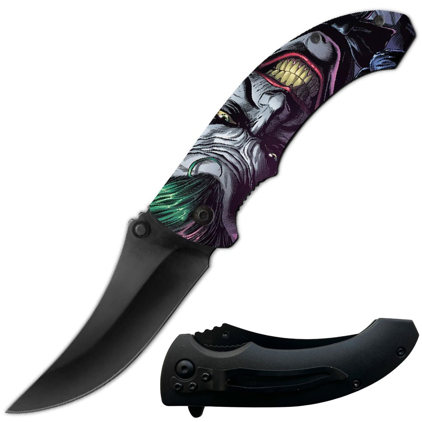 8" Joker Spring Assisted Open Folding Pocket Knife