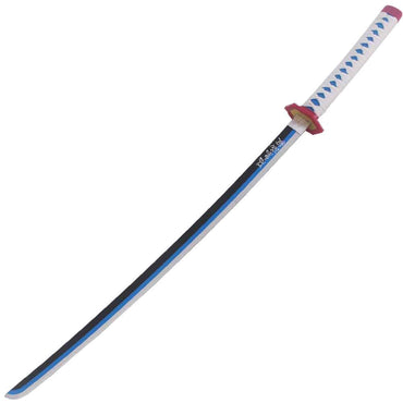 40" ABS Plastic Blade Giyu Tomioka Nichirin Katana Samurai Demon Sword