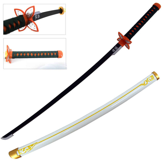 40" ABS Plastic Blade Shinobu Kocho Nichirin Katana Sword Demon Anime