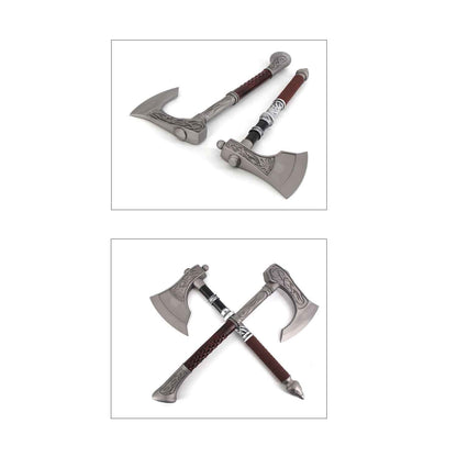 Axes of Eivor's Set Premium Quality Metal Full Size Replica