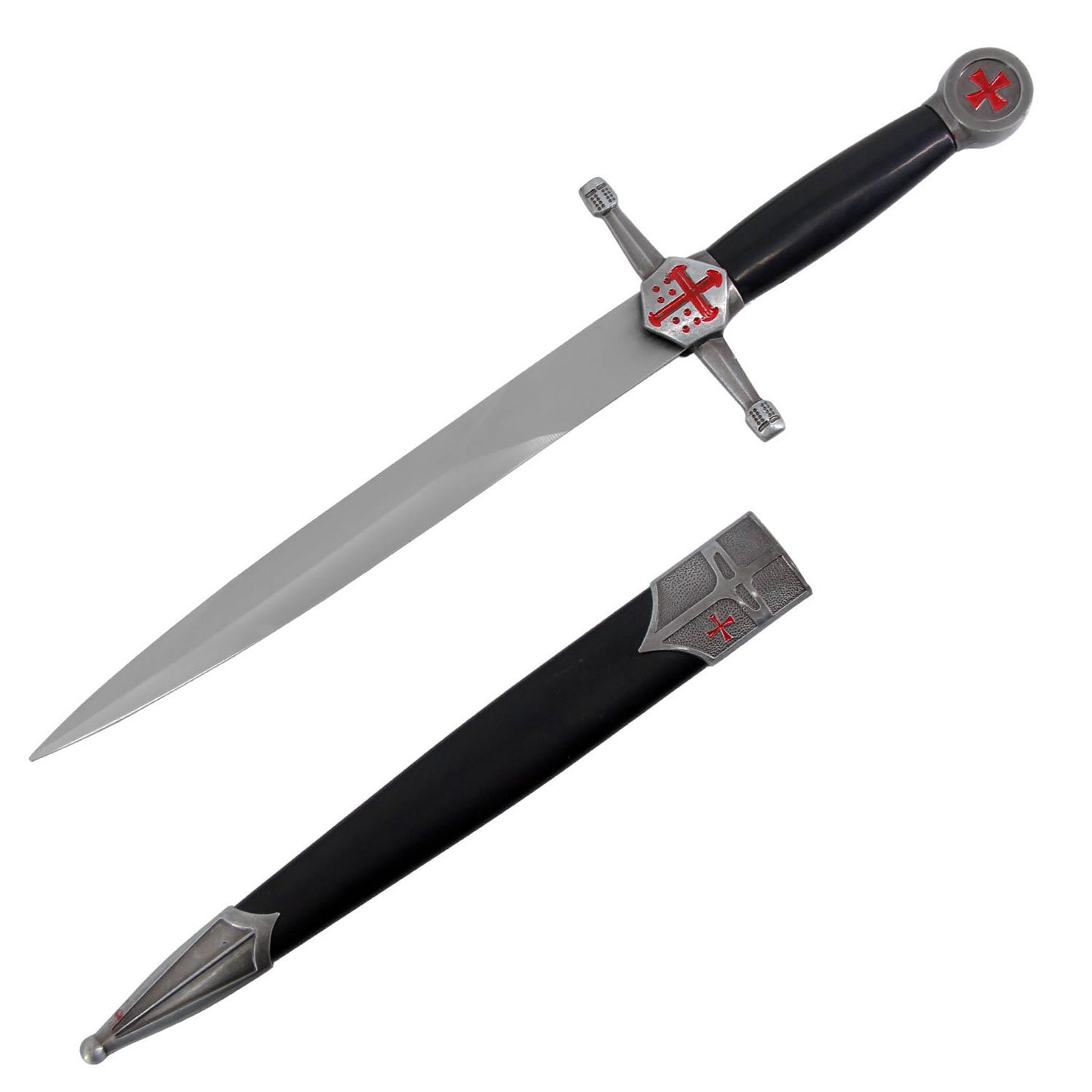 Silver Knights Templar Crusader Dagger