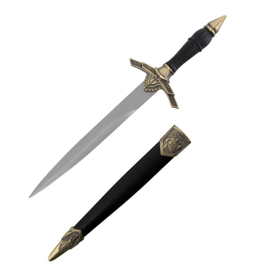 Crusader Golden Cross Medieval Dagger