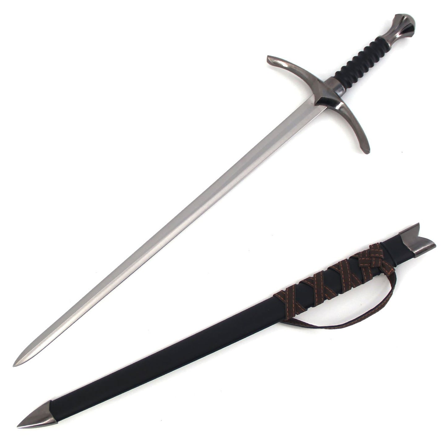 24 Inch Steel Short Sword with Scabbard