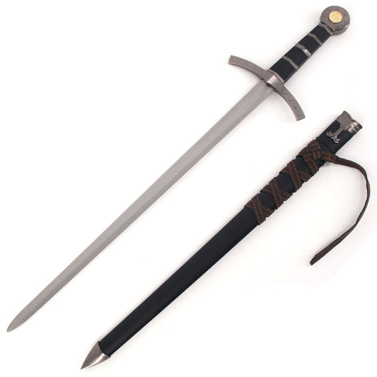 24 Inch Medieval Knights of Templar Dagger Crusader Short Arming Sword