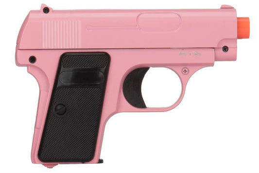 G1 Model Full Metal Spring Compact Airsoft Pistol Pink Handgun