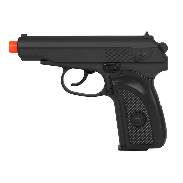 G29B Metal Spring Airsoft Pistol in Black Shoots 245 FPS