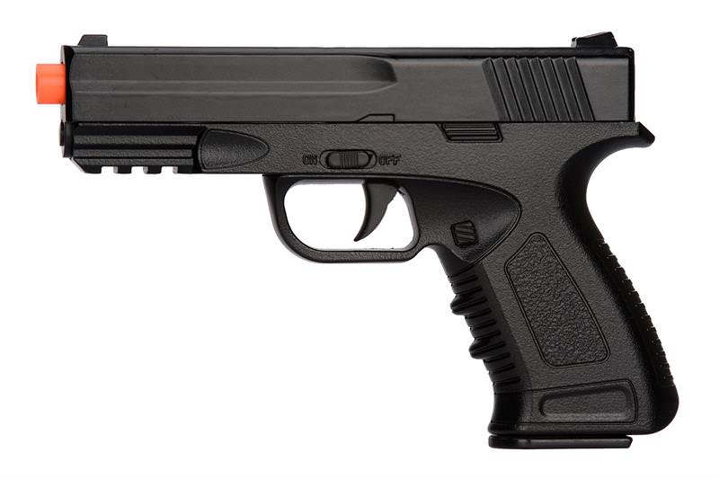 Spring Compact Metal Airsoft Training Pistol BLACK Shoot 234 FPS