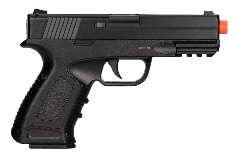 Spring Compact Metal Airsoft Training Pistol BLACK Shoot 234 FPS