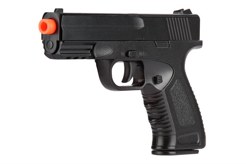 Spring Compact Metal Airsoft Training Pistol BLACK Shoot 234 FPS