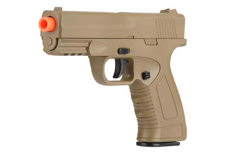 Spring Compact Metal Airsoft Training Pistol Dark Earth Shoot 234 FPS