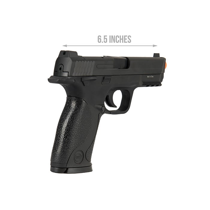 G53 Metal Slide Full Size Airsoft Spring Pistol Black 220 FPS