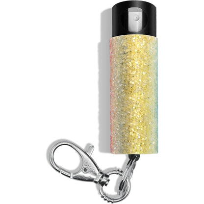 Bling It On Key Ring Self Defense Pepper Spray Aurora Jeweled Cary Case