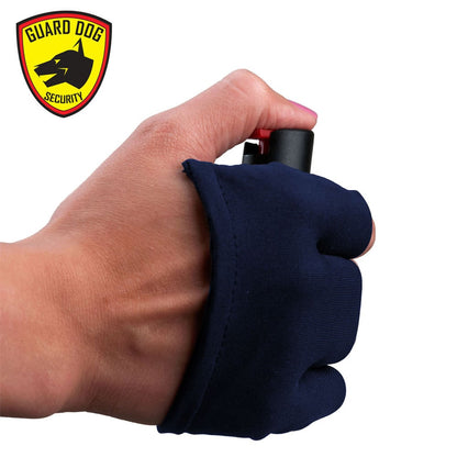 InstaFire Blue Personal Defense Pepper Spray 1/2 oz With Activewear Hand Sleeve