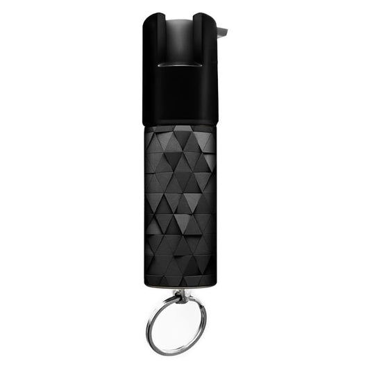 Triangle Keychain Mini Pepper Spray for Self Defense - Safety Twist Top to Prevent Accident