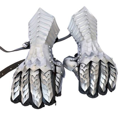 Fantasy Gothic Articulated Medieval Gauntlets Gloves