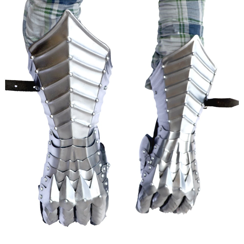 Fantasy Gothic Articulated Medieval Gauntlets Gloves