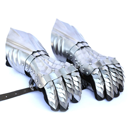 Medieval Knight Gauntlets Gothic Gauntlet Gloves Set