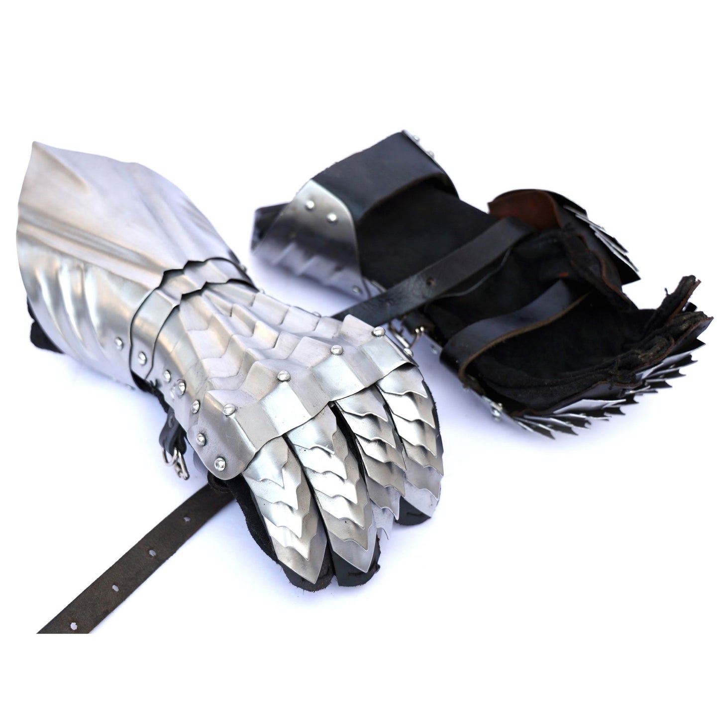 Medieval Knight Gauntlets Gothic Gauntlet Gloves Set