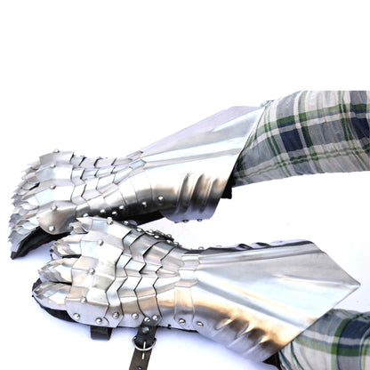 Medieval Knight Gauntlets Gothic Gauntlet Gloves Set