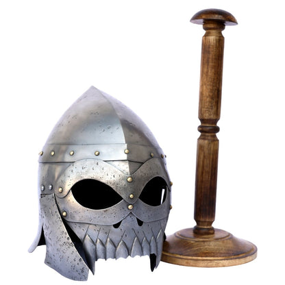 Dark Medieval Warrior Helmet