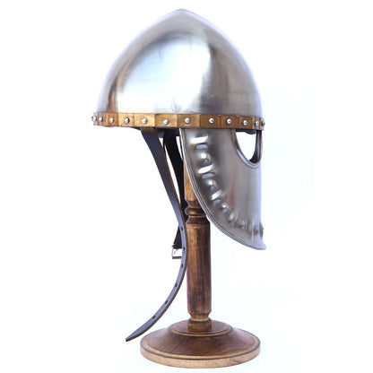 Brass Trim Italo-Norman Medieval Helmet