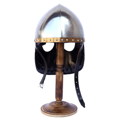 Brass Trim Italo-Norman Medieval Helmet