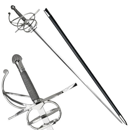 Renaissance Rapier Wire Wrapped Hilt Sword