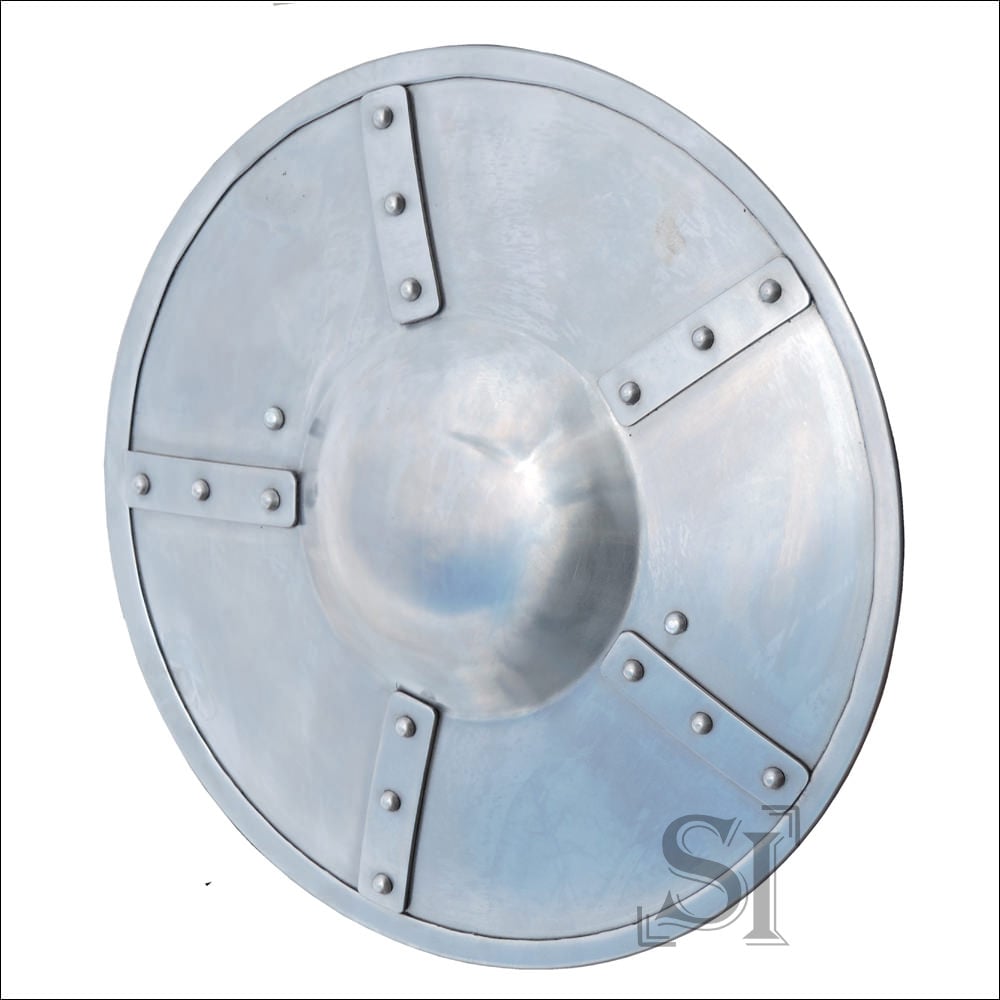 Polished Medieval Buckler Shield