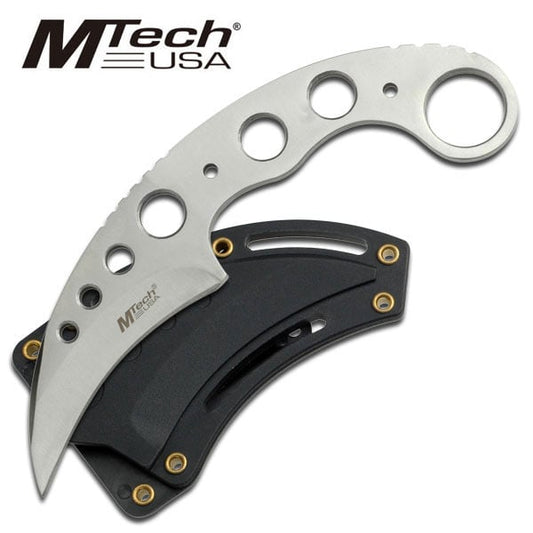 MTech 7" 440 Stainless Steel Tactical Karambit Neck Knife