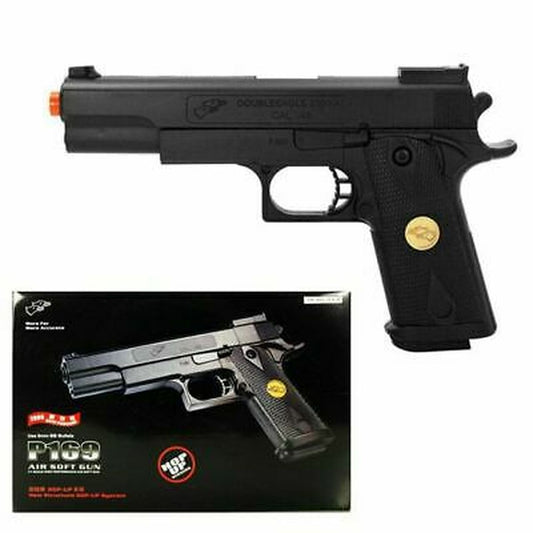 Double Eagle Delta Force Tactical M1911 Full Size Airsoft Spring Pistol