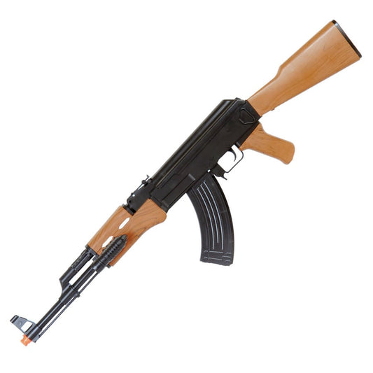 Spring AK47 Assault Rifle Airsoft gun - Laser & Light