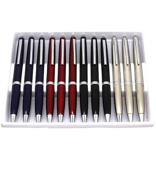 12 Pcs Elegant Executive Letter Opener Pen Knife Set Four Assorted Colors