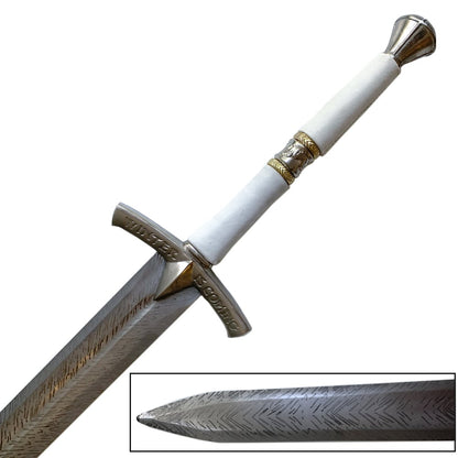 Fantasy Storm Shadow Sword With Wall Display Plaque