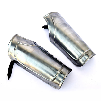 Renaissance Battle Vambraces Steel Bracers