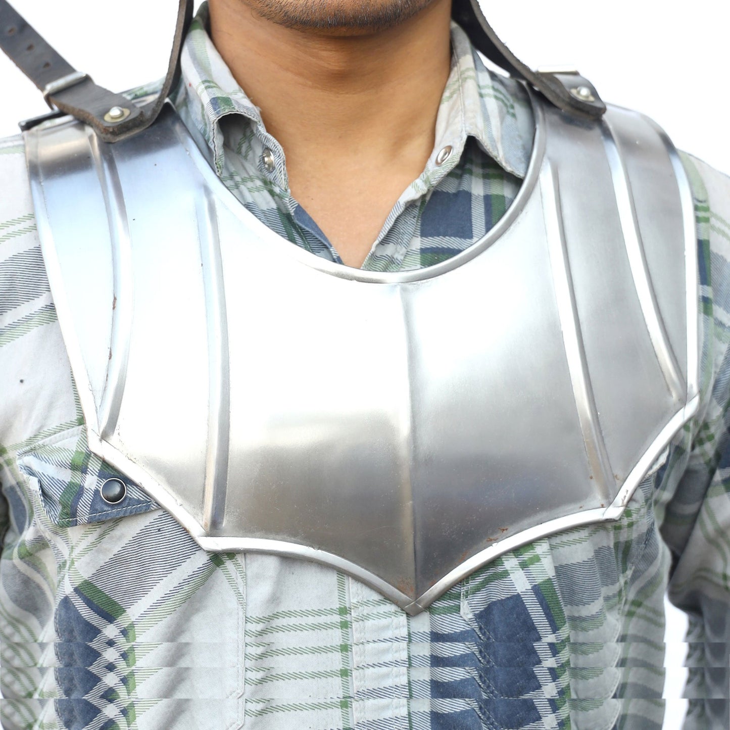 Medieval Knight Armor Steel Gorget