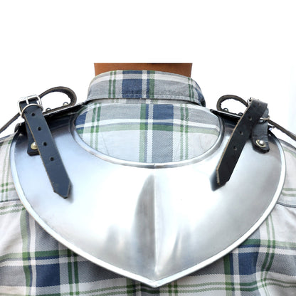 Classic Knight Steel Plate Armor Neck Gorget