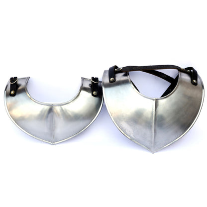 Classic Knight Steel Plate Armor Neck Gorget