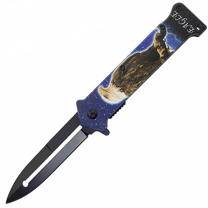 8" Eagle Spring Assisted Opening Joker Knife