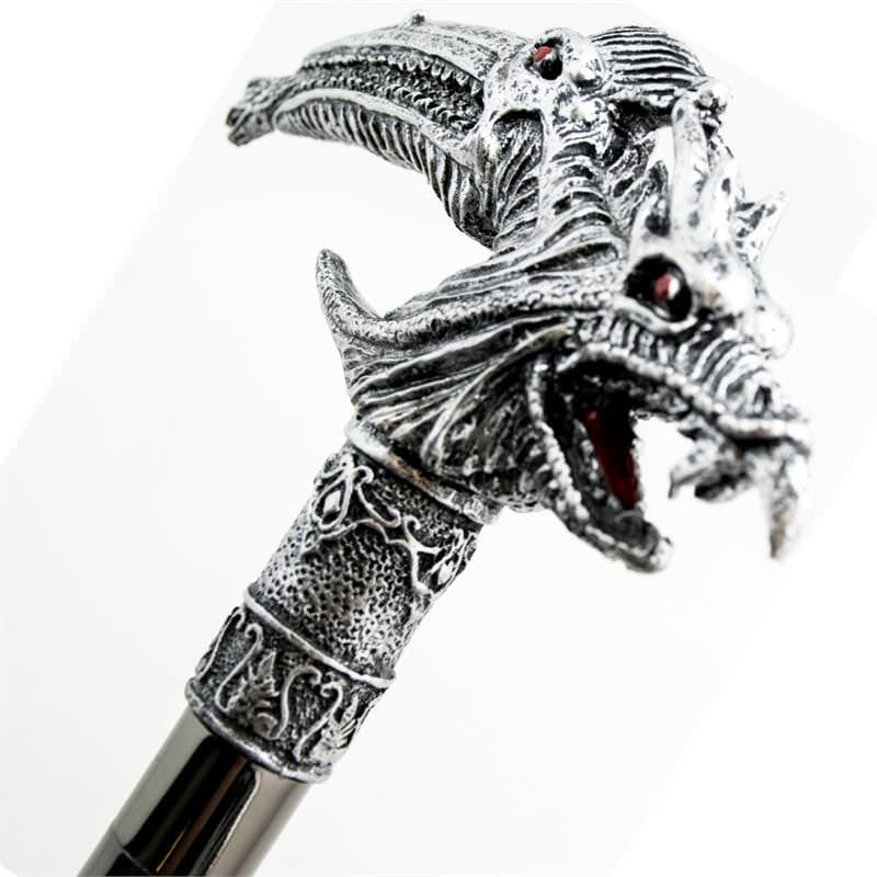 Dragon Fantasy Sword Gentleman's Cane With Removable Blade