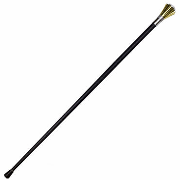 Famille Rose Golden Vase Handle Walking Cane Sword